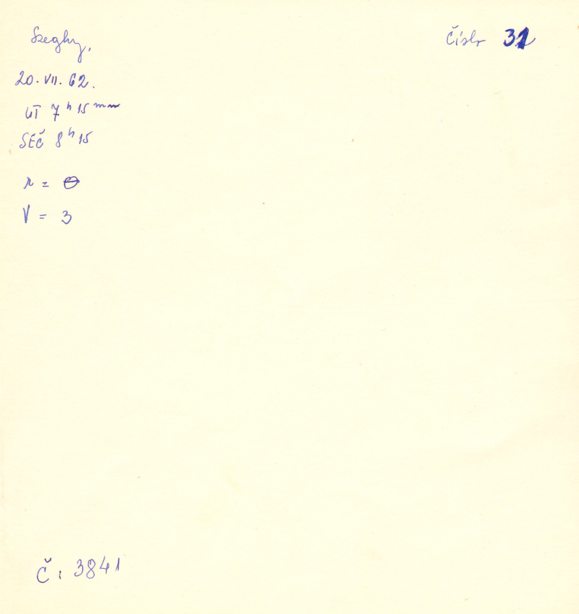 Obrázok zákresu Slnka na deň 20.07.1962