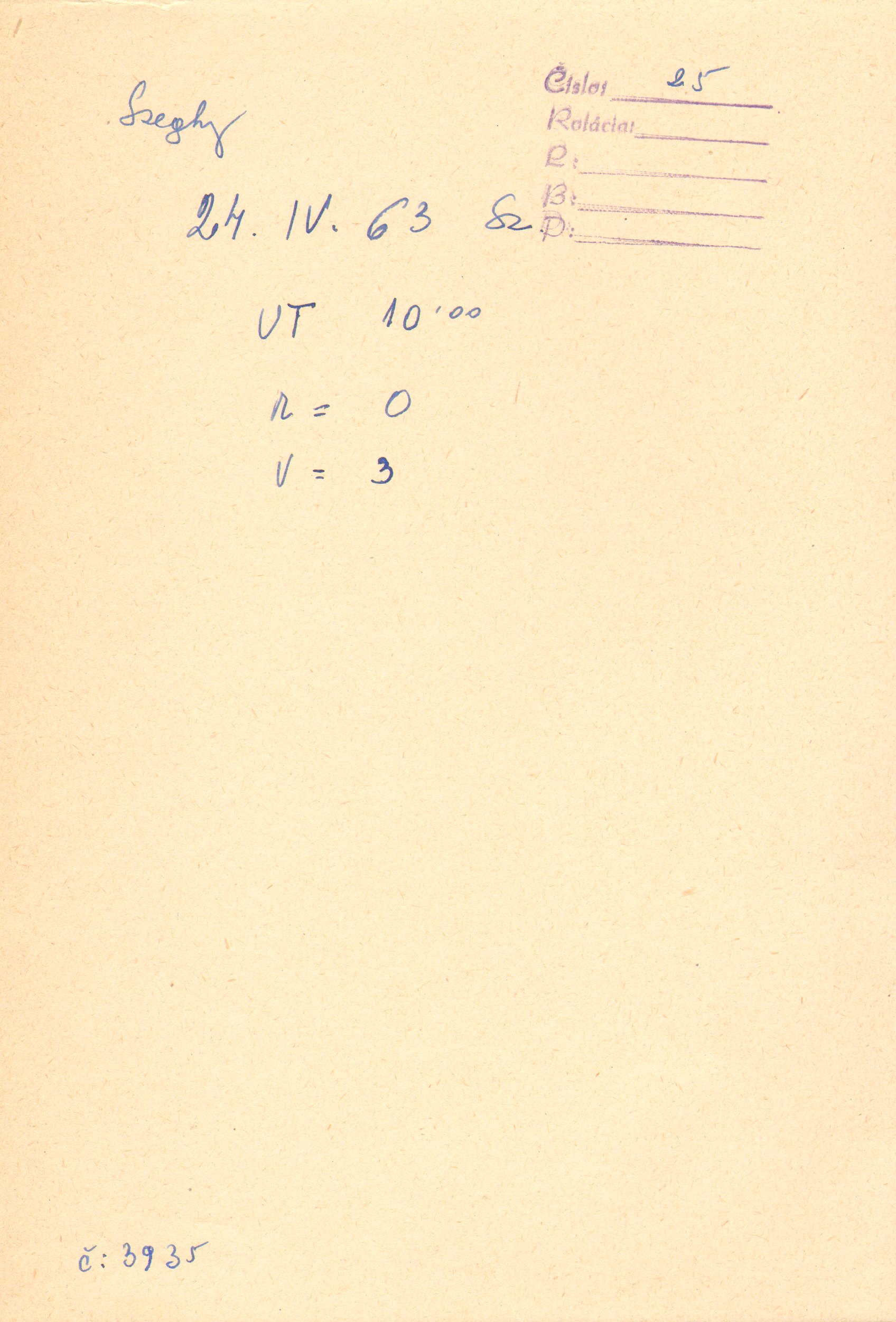Obrázok zákresu Slnka na deň 24.04.1963