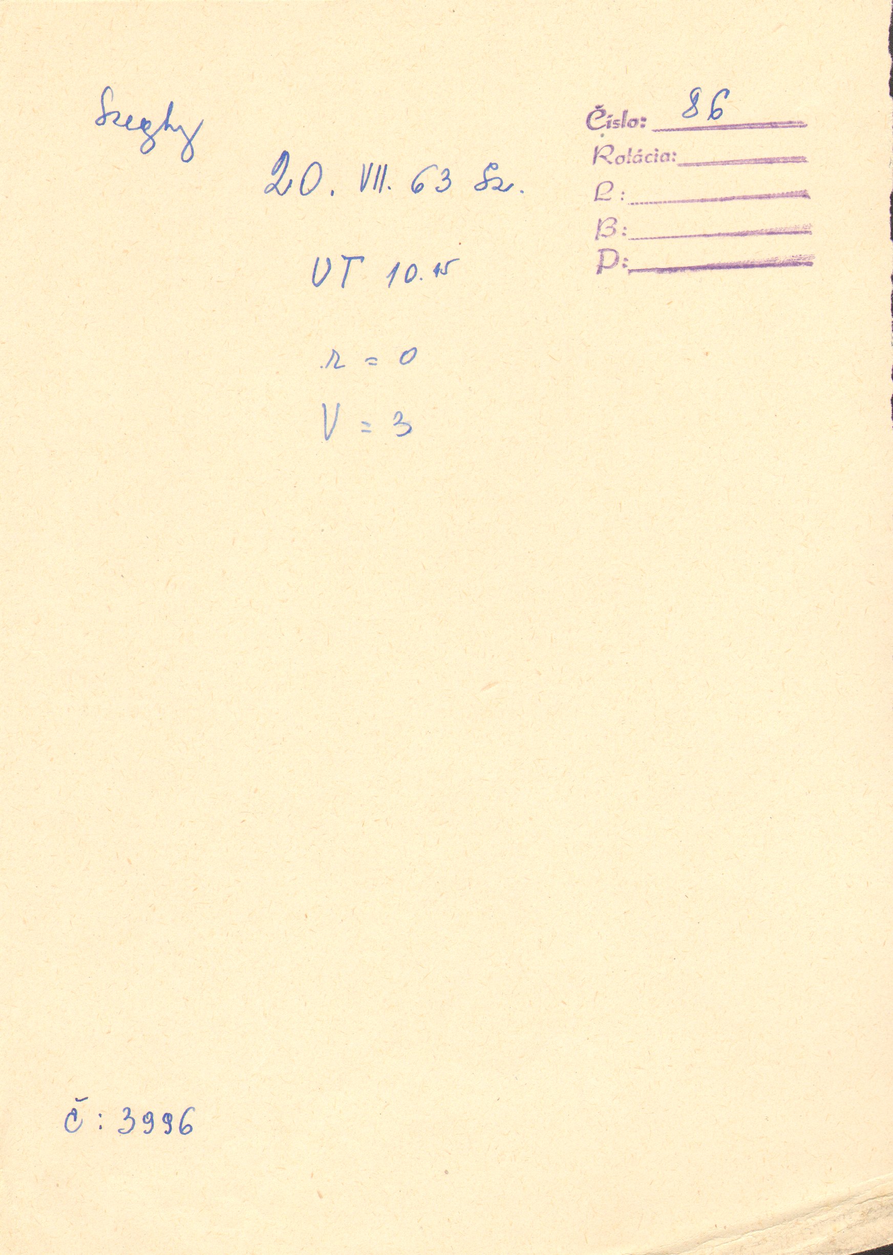 Obrázok zákresu Slnka na deň 20.07.1963